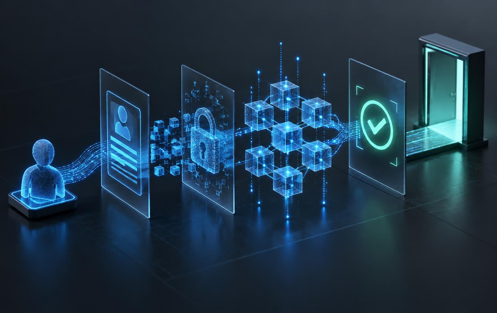 Layered architecture connecting channels, verification and the ledger